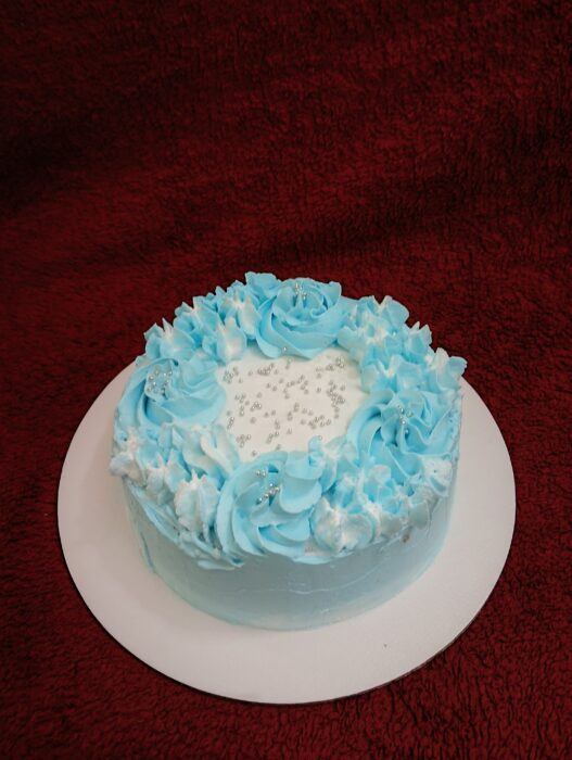 Classic Vanilla Celebration Cake